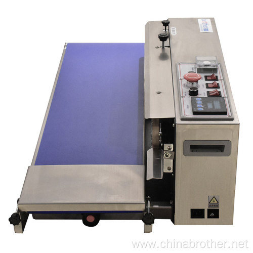 Pouch bag sealer Conveyor width 25cm sealing Machine